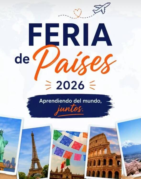 feria de paises en el colegio novoespañol de puebla